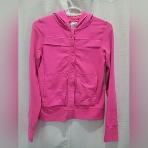 Ivivva Girls Zip Up Hot Pink Jacket Size 14